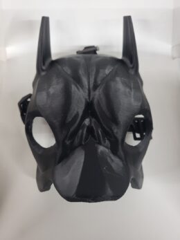 DC Dog Batman Mask | Medium