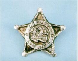 Small Sheriff Badge