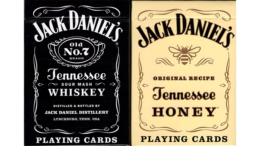 Jack Daniel's Black/Honey Set Playing Cards
