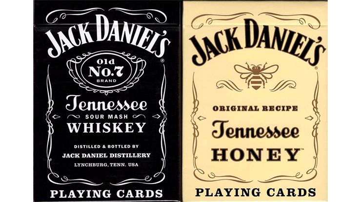 Jack Daniel's Black/Honey Set Playing Cards