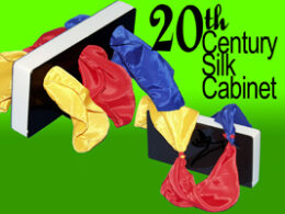 20th Century Silk Cabinet