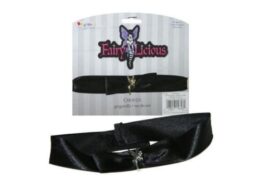 Black Ribbon Choker Necklace