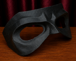 3d Printed Mask Black