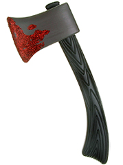 Axe with Sparkle Blood