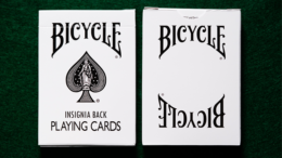 Bicycle Insignia Back (White) Playing Cards