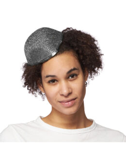 20's Silver Teardrop Hat