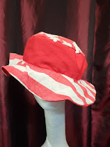 Canada Bucket Hat with Stripes