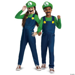 Nintendo Super Mario Brothers Classic Luigi | Large