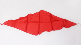 Diamond Cut Silk 18 Inch | Red