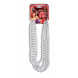 Flapper Beads | White