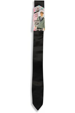 50's Skinny Tie | Black
