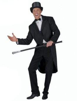 Black Tailcoat  Adult Large