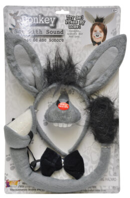 Donkey Ears and Tail Set with Sound