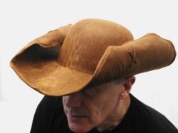 Pirate Hat with Adjustable Brim