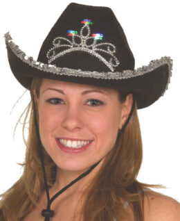 Cowboy LED w/ Tiara Black