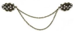 Cloak Clasp | Gold Swirl