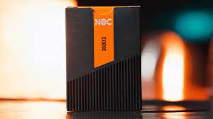 NOC 3000X3 Black/Orange Human Playing Cards