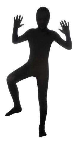 2nd Skin Black Kids Large