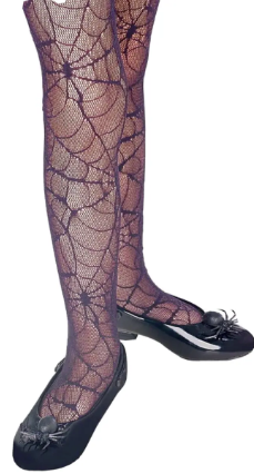 Child Spider Web Tights