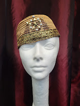 Straw Pillbox Hat