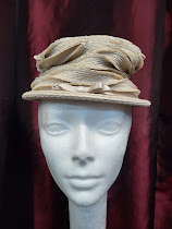 Tan Pillbox Hat