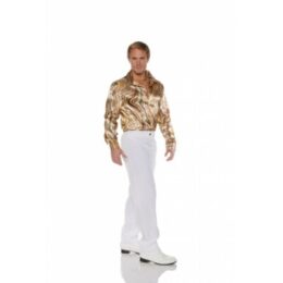 Bell Bottom Pants | White