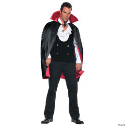Reversible Cape | Black and Red