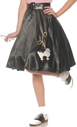 Black Poodle Skirt | Extra Large