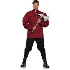 Burgundy Renaissance Shirt | Plus