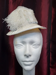 White Mini Top Hat