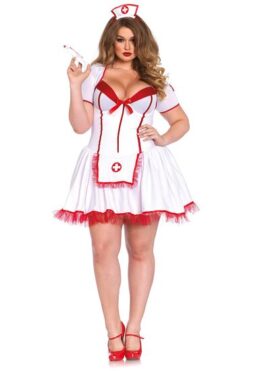 Curvy Nurse  Plus Size  1x/2x