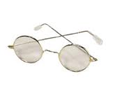 Round Santa Glasses