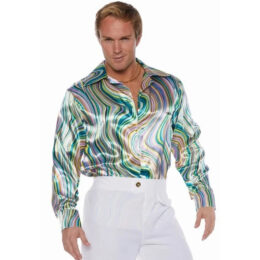 Disco Swirls Shirt | XXL
